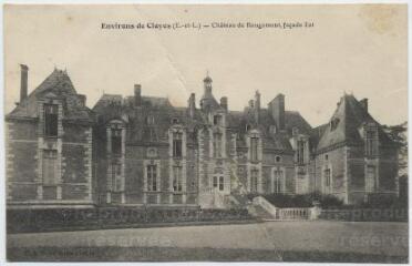 1 vue Château de Rougemont, façade est.