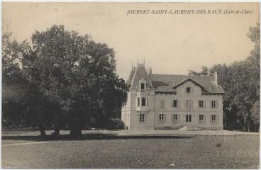 1 vue  - Joubert Château.- Saint-Laurent-des-Eaux. (ouvre la visionneuse)