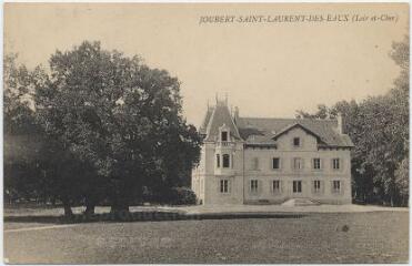1 vue Joubert Château.- Saint-Laurent-des-Eaux.