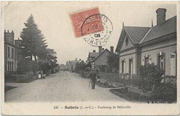 1 vue  - Faubourg de Belleville. (ouvre la visionneuse)