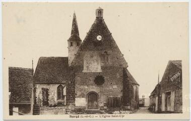 1 vue L'église Saint-Cyr.