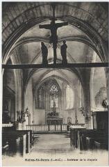 1 vue Intérieur de la chapelle.