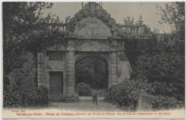 1 vue Porte du château.