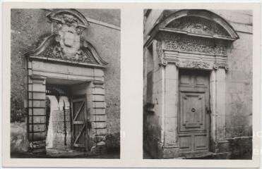 1 vue  - Château.- Portes des Pavillons Dorés. (ouvre la visionneuse)
