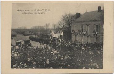 1 vue  - 3 avril 1910, fête des vétérans. (ouvre la visionneuse)