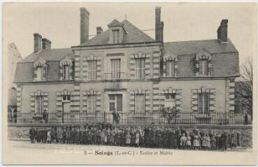 1 vue Écoles et mairie.