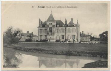 1 vue  - Château de Chanteloire. (ouvre la visionneuse)