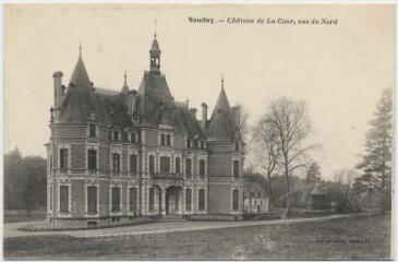1 vue  - Château de la Cour, vue du nord. (ouvre la visionneuse)
