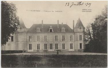 1 vue  - Château de Lalouin. (ouvre la visionneuse)