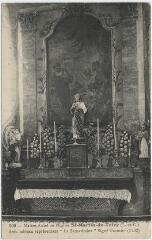 1 vue  - Maître-autel de l\'église Saint-Martin-de-Talcy, avec tableau représentant \'La Samaritaine\' signé Frontier (1752). (ouvre la visionneuse)