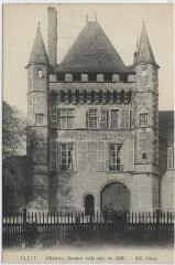 1 vue Château, donjon (côté sud, en 1889).