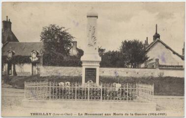 ouvrir dans la visionneuse : Le monument aux morts de la guerre (1914-1918).