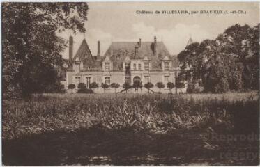 1 vue  - Château de Villesavin par Bracieux. Façade sud. (ouvre la visionneuse)