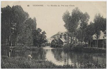 1 vue  - Le moulin du Pré aux Chats. (ouvre la visionneuse)