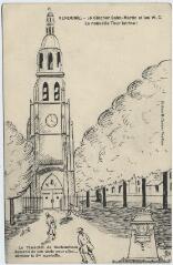 1 vue Le clocher Saint-Martin et les W.C., la nouvelle tour latrine !