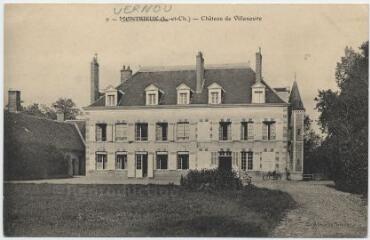 1 vue Château de Villeneuve.