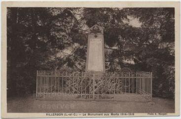 1 vue  - Le monument aux morts 1914-1918. (ouvre la visionneuse)