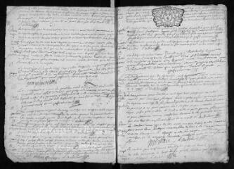 186 vues Registre paroissial. Baptêmes, mariages, sépultures (1721-novembre 1750)