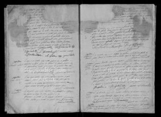 17 vues Registre paroissial. Baptêmes, mariages, sépultures (juillet 1729-décembre 1731)
