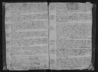 94 vues Registre paroissial. Baptêmes, mariages, sépultures (novembre 1723-1732) ; baptêmes, sépultures (janvier-février 1733)