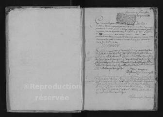 250 vues Registre paroissial. Baptêmes, mariages, sépultures (septembre 1699-novembre 1724)