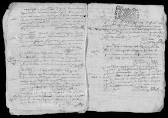 9 vues Registre paroissial. Baptêmes, sépultures (septembre-décembre 1704) ; baptêmes, mariages, sépultures (1705)