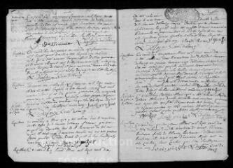 13 vues  - Registre paroissial. Baptêmes, mariages, sépultures (1710-août 1711) (ouvre la visionneuse)