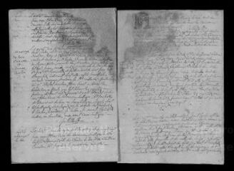 197 vues Registre paroissial. Baptêmes, mariages, sépultures (mai 1683-1712)