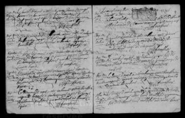 11 vues  - Registre paroissial. Baptêmes, mariages, sépultures (1701) ; baptêmes (janvier 1702) (ouvre la visionneuse)