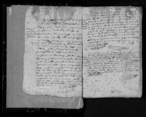 249 vues Registre paroissial. Mariages (1642-1666) ; baptêmes, mariages, sépultures (1694-1702 ; 1704-1718)