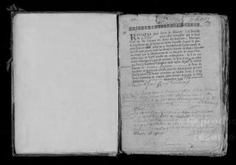 192 vues Registre paroissial. Baptêmes, mariages, sépultures (1700-1721 ; 1736-1746)