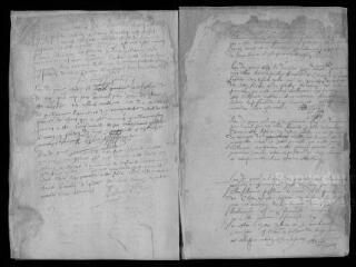 133 vues  - Registre paroissial. Baptêmes (1647-mai 1668) ; mariages (1648-1667) (ouvre la visionneuse)