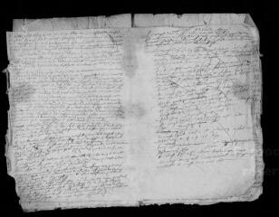 9 vues Registre paroissial. Baptêmes, mariages, sépultures (avril-décembre 1677) ; baptêmes, sépultures (1678)