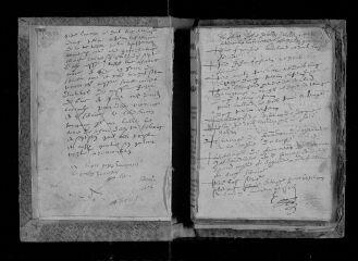 235 vues Registre paroissial. Baptêmes (novembre 1635-juin 1675) ; mariages (juin 1652-janvier 1676) ; sépultures (juillet 1667-décembre 1672)