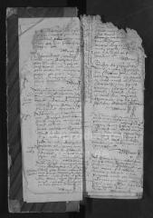 293 vues Registre paroissial. Baptêmes (1576-1580 ; avril 1596-septembre 1631) ; mariages (1526-1547) ; sépultures (1599-mai 1628)