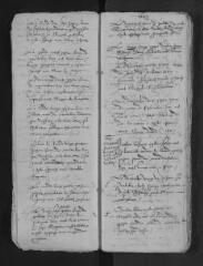 53 vues  - Registre paroissial. Mariages (juillet 1588 ; septembre 1593- février 1657) (ouvre la visionneuse)