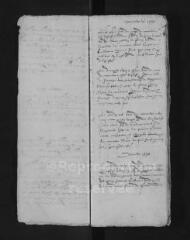 81 vues  - Registre paroissial. Baptêmes (juillet 1590-décembre 1605) (ouvre la visionneuse)