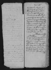 47 vues Registre paroissial. Baptêmes (1606-février 1613)