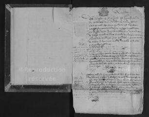 142 vues Registre paroissial. Baptêmes, mariages, sépultures (1683-avril 1693)