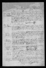 3 vues Registre paroissial. Baptêmes, mariages, sépultures (novembre-décembre 1685)