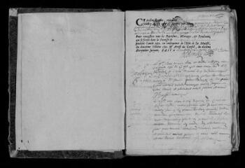 139 vues Registre paroissial. Baptêmes, mariages, sépultures (mai 1692-décembre 1712)