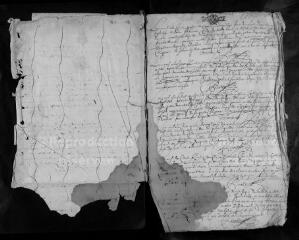 144 vues Registre paroissial. Baptêmes, mariages, sépultures (juin 1680-juin 1703)
