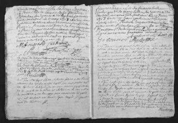 13 vues Registre paroissial. Baptêmes, sépultures (décembre 1717) ; baptêmes, mariages, sépultures (1718-1719) ; baptême (avril 1720)