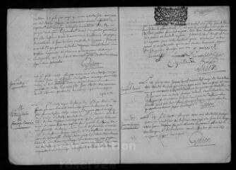 15 vues Registre paroissial. Baptêmes, mariages, sépultures (1703) ; baptêmes, sépultures (janvier 1704)