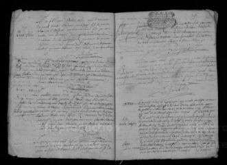 15 vues Registre paroissial. Baptêmes, mariages, sépultures (1716-février 1717)