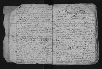226 vues Registre paroissial. Baptêmes, mariages, sépultures (novembre 1705-février 1735)