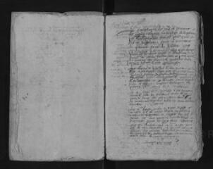 76 vues  - Registre paroissial. Baptêmes (1596-1597 ; juillet 1599-1613) (ouvre la visionneuse)