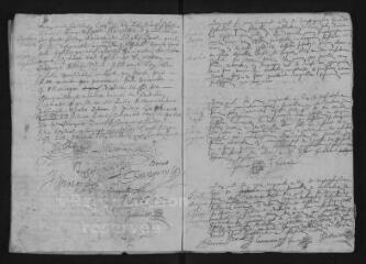 23 vues  - Registre paroissial. Mariages (octobre 1650-février 1668) (ouvre la visionneuse)