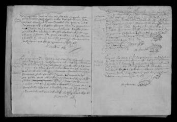 87 vues Registre paroissial. Baptêmes ( octobre 1650 - 5 janvier 1668)