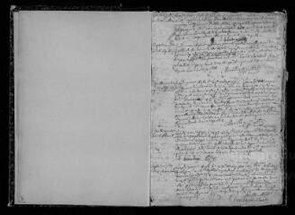 273 vues Registre paroissial. Baptêmes, mariages, sépultures (juin 1676-décembre 1699)